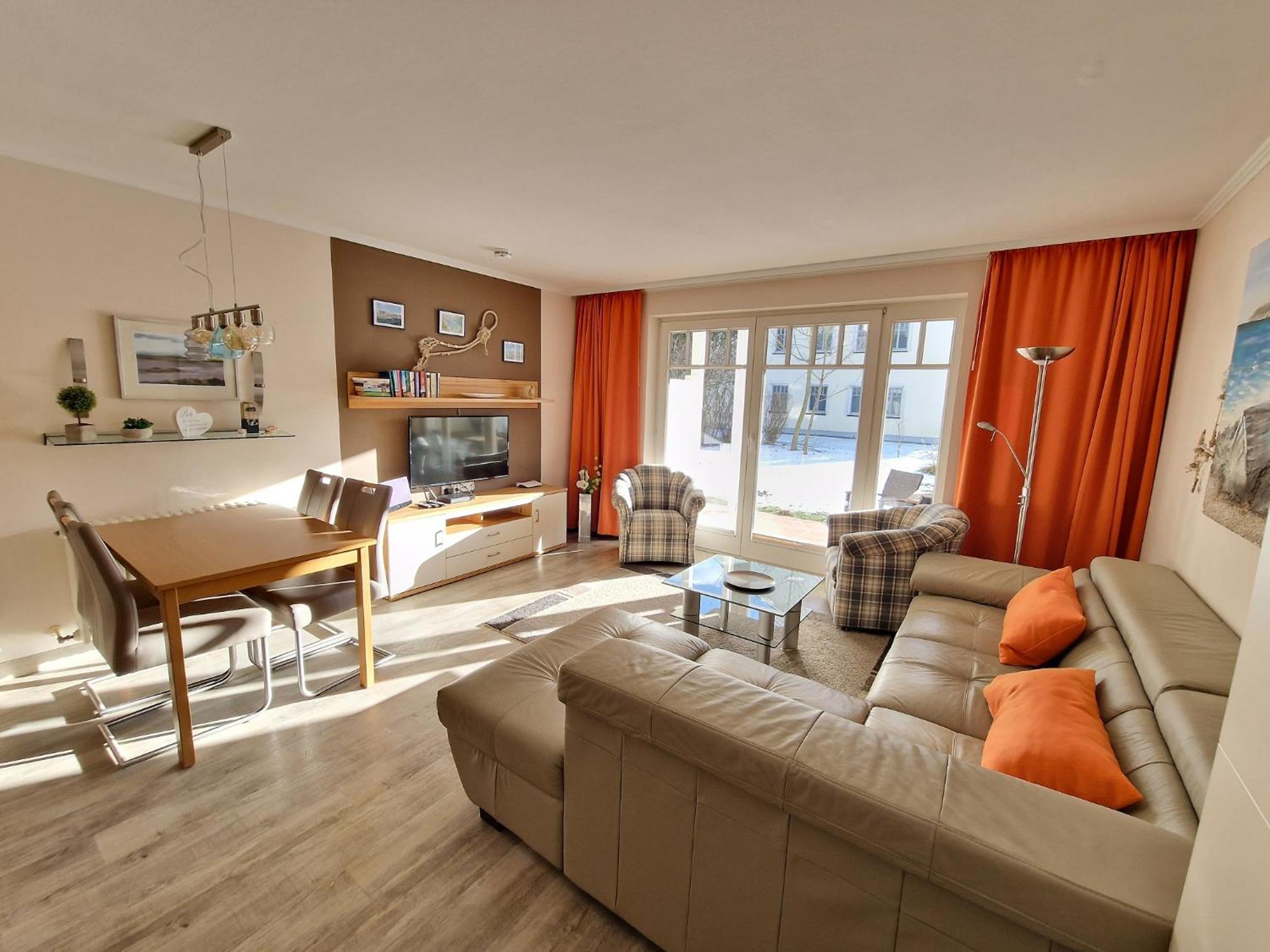 Duenenpark Binz - Komfort Ferienwohnung Mit 1 Schlafzimmer Und Terrasse Im Erdgeschoss 220 Exterior foto